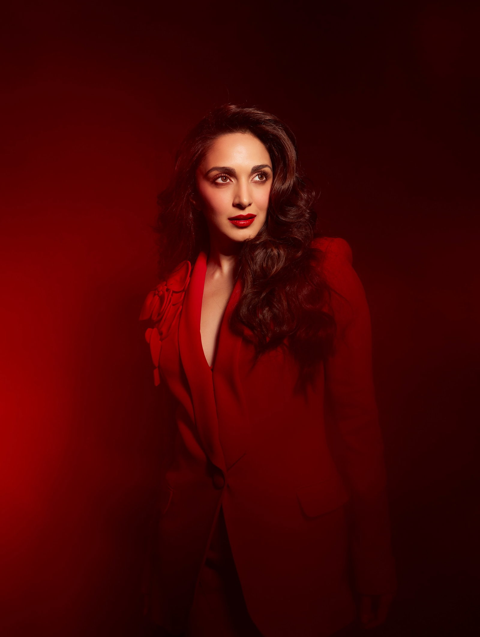 Kiara Advani Stole the Spotlight in Fiery Red at the Toxic Music Launch