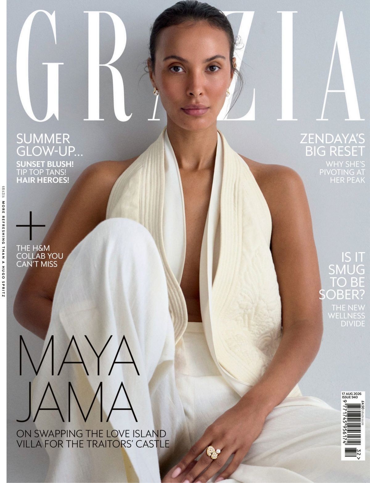 Maya Jama for Grazia UK – August 17, 2026