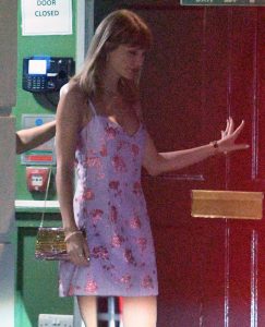 Taylor Swift Turns Heads Leaving Annabel’s in London