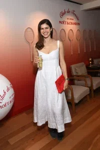 Alexandra Daddario at Day 2 of the 2026 US Open 40 Alexandra Daddario at Day 2 of the 2026 US Open