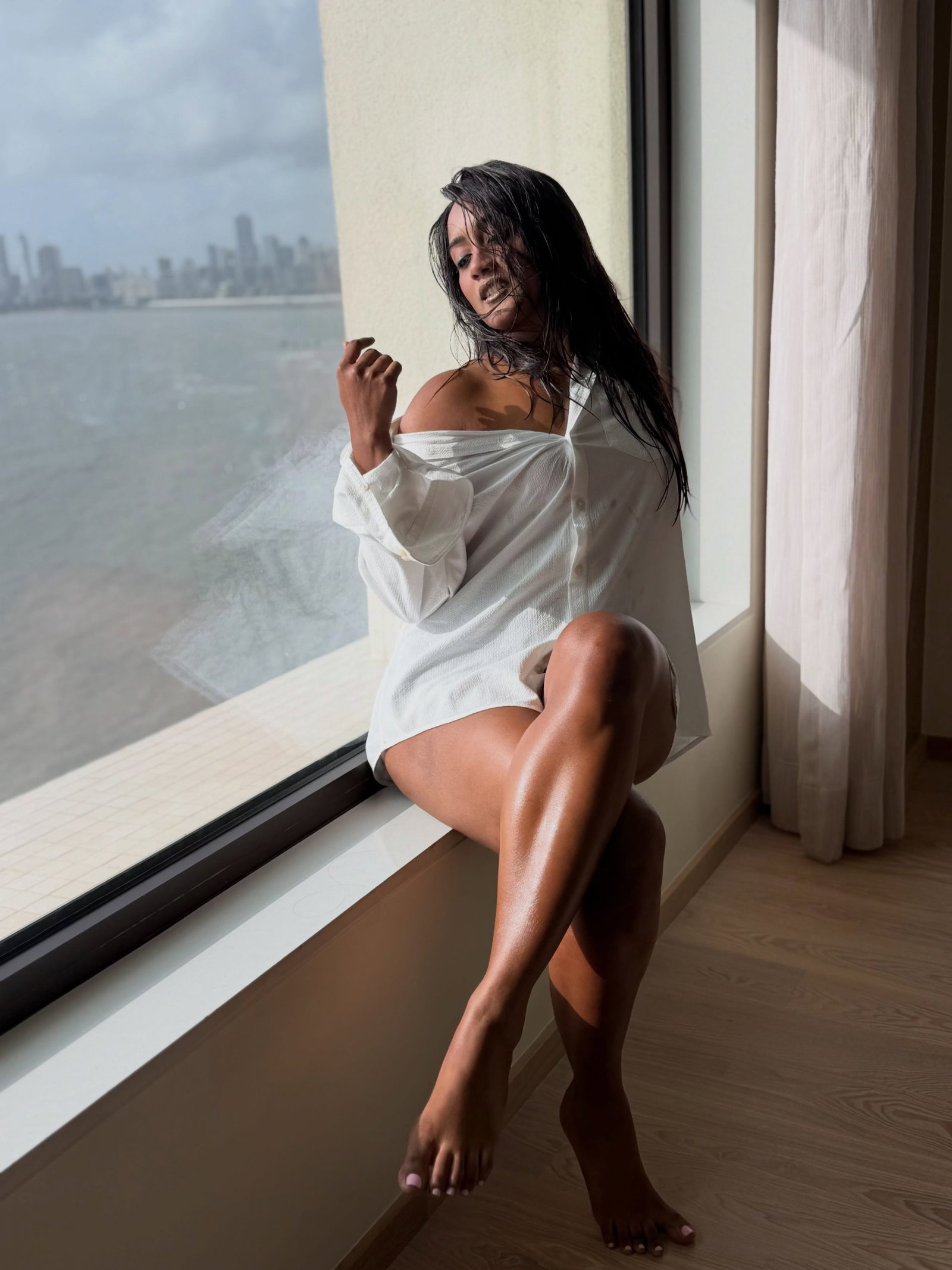 Amika Shail Stuns in Breezy White Dress: Latest Instagram Look Goes Viral