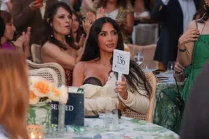 Kim Kardashian Builds a Formal Evening Look Around Deliberately Undone Knitwear 31 Kim Kardashian Builds a Formal Evening Look Around Deliberately Undone Knitwear