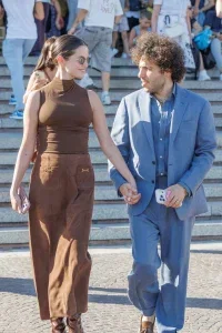 Selena Gomez Brown Venice Look Has the Better Proportion Beside Benny Blanco Blue Suit 33 Selena Gomez Brown Venice Look Has the Better Proportion Beside Benny Blanco Blue Suit